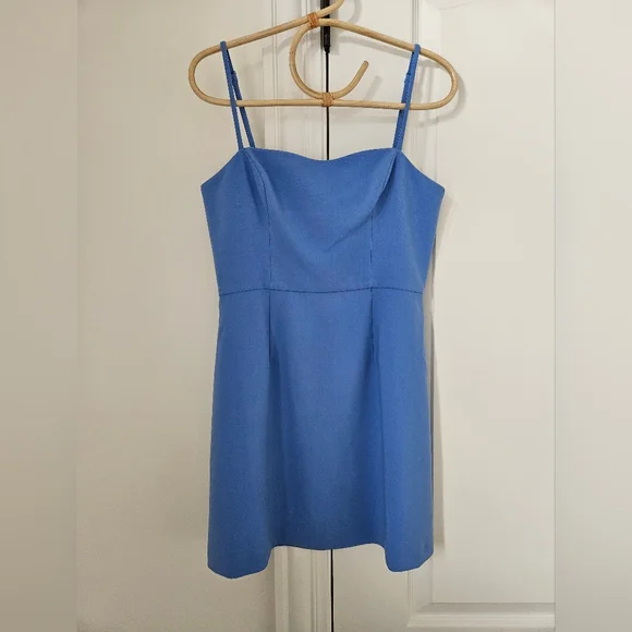 French Connection | Dresses | French Connection Sky Blue Whisper Mini  Cocktail Dress | Poshmark